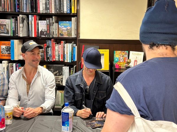 Wade McCollum, Grant Gustin Photo
